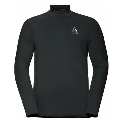 Odlo Zeroweight Ceramiwarm Black Běžecká mikina