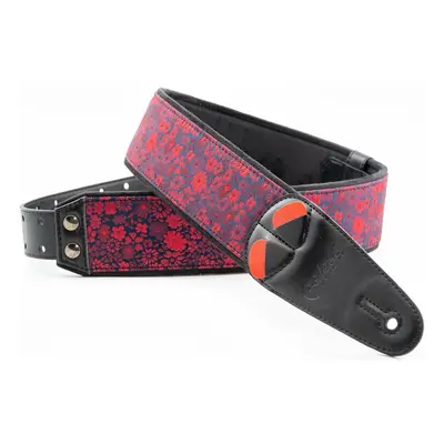 RightOnStraps Daisy Kytarový pás Red