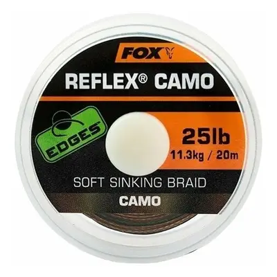 Fox Fishing Edges Reflex Camo Soft Sinking Braid Reflex Camo m lbs-11,3 kg Šňůra