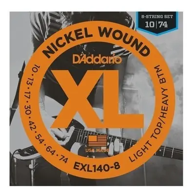 D'Addario EXL140-8 Struny pro elektrickou kytaru