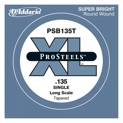 D'Addario PSB135T Samostatná struna pro baskytaru