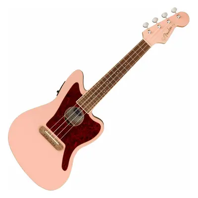 Fender Fullerton Jazzmaster Uke Shell Pink Koncertní ukulele