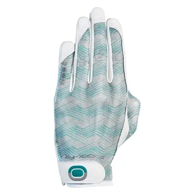 Zoom Gloves Sun Style Golf White/Mint Waves Levá ruka Dámské rukavice