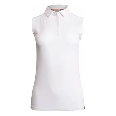 Kjus Womens Eve S/L White Polo košile