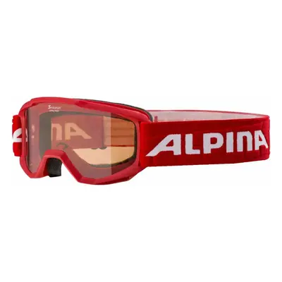 Alpina Piney Kid Ski Goggle Piney Red Lyžařské brýle