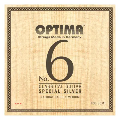 Optima NO6.SCMT No.6 Special Silver Medium Carbon Nylonové struny pro klasickou kytaru