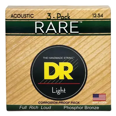 DR Strings RPM-12 Rare 3-Pack Struny pro akustickou kytaru