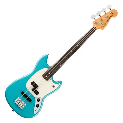 Fender Player II Series Mustang Bass RW Aquatone Blue Elektrická baskytara