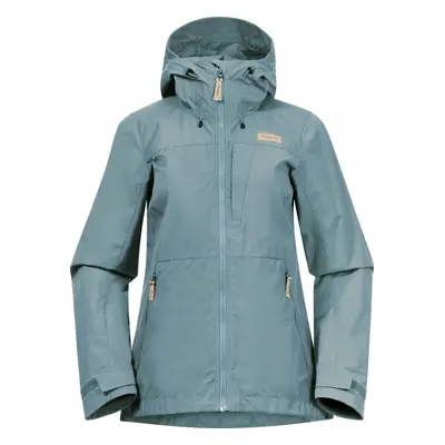 Bergans Nordmarka Leaf Light Wind Women Smoke Blue Outdorová bunda