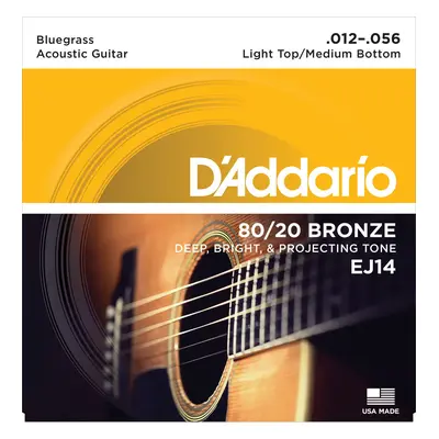 D'Addario EJ14 Struny pro akustickou kytaru