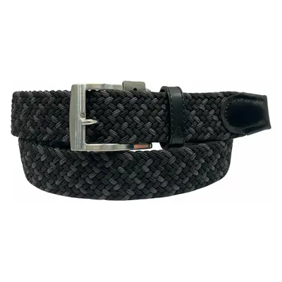 Alberto Gürtel Multicolor Braided Black/Grey cm Pásek