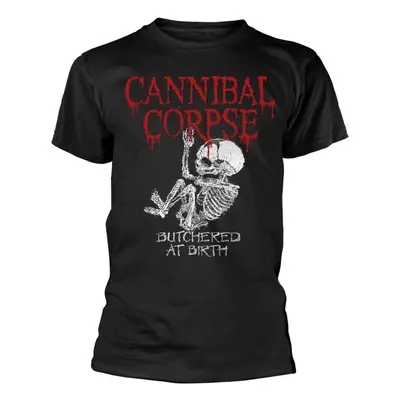 Cannibal Corpse Tričko Butchered At Birth Baby Black