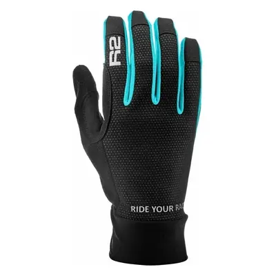 R2 Cruiser Gloves Black/Blue Lyžařské rukavice