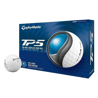 TaylorMade TP5 White Golfové míčky