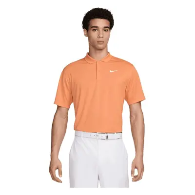 Nike Dri-Fit Victory Solid Mens Orange Trance/White Polo košile