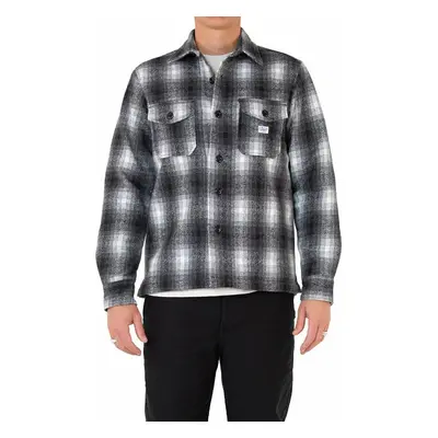 D Ex Machina Marcus Check Shirt Grey Plaid Košile