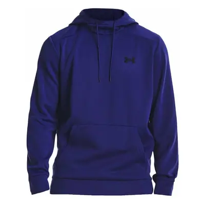 Under Armour Men's Armour Fleece Hoodie Sonar Blue/Black Fitness mikina