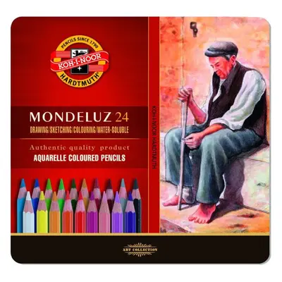 KOH-I-NOOR Mondeluz 3724/24 Sada akvarelových tužek ks