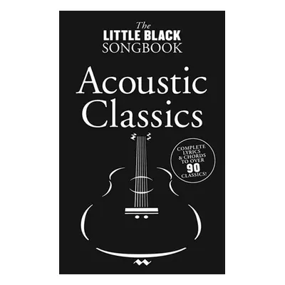 The Little Black Songbook Acoustic Classics Noty