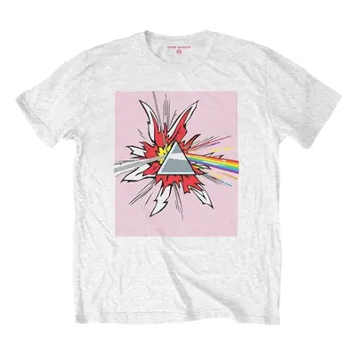 Pink Floyd Tričko Lichtenstein Prism Unisex White