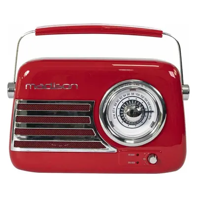 Madison Freesound-VR40R Red Retro rádio