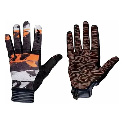 Northwave Air Glove Full Finger Black/Orange/White Cyklistické rukavice