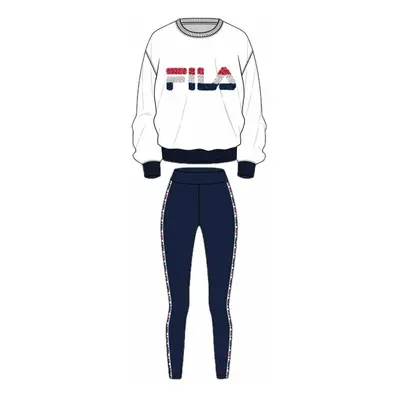 Fila FPW4098 Woman Pyjamas White/Blue Fitness spodní prádlo