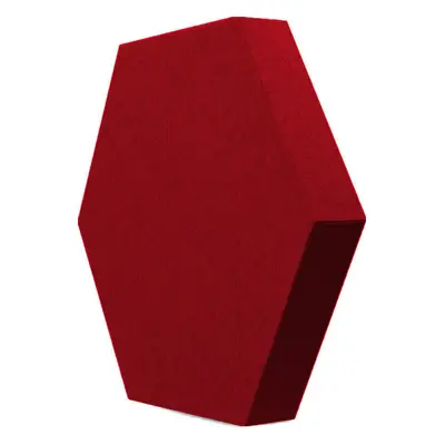 Mega Acoustic HEXAPET GP25 Dark Red Absorpční penový panel