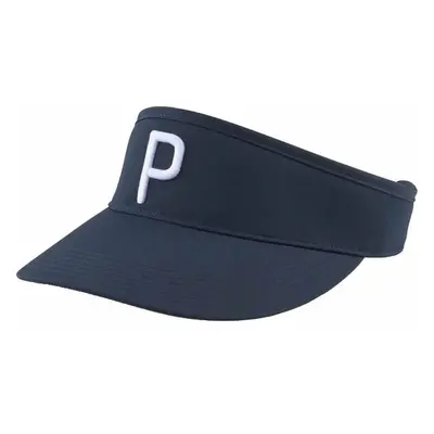 Puma P Visor Adjustable Navy Blazer/Bright White