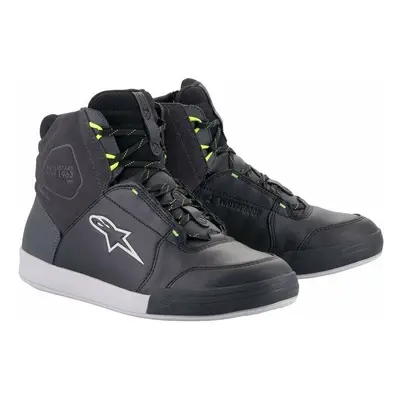 Alpinestars Chrome Drystar Shoes Black/Dark Gray/Yellow Fluo Boty