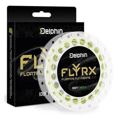 Delphin FLYRX Yellow WF5-F 100'' Šňůra