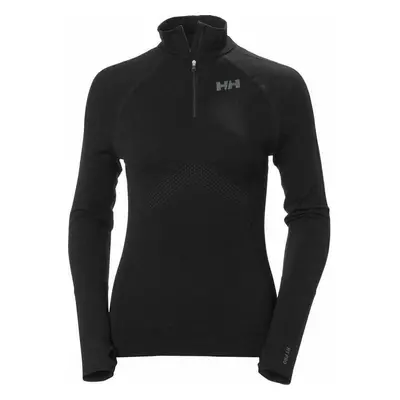 Helly Hansen W H1 Pro Lifa Seamless 1/2 Zip Black Technická spodní vrstva