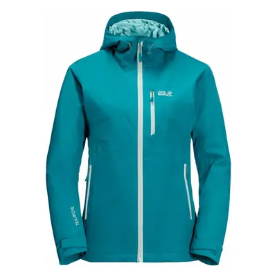 Jack Wolfskin Eagle Peak W Dark Cyan One Size Outdorová bunda