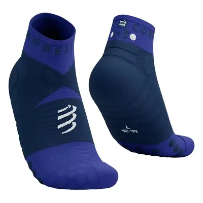 Compressport Ultra Trail Low Dazzling Blue/Dress Blues/White T2 Běžecké ponožky