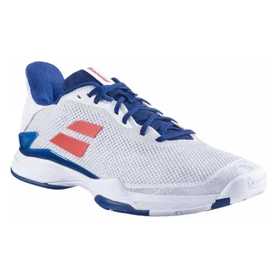 Babolat Jet Tere All Court Men White/Estate Blue Pánské tenisové boty