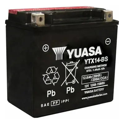 Yuasa Battery YTX14-BS Moto baterie