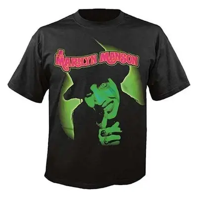 Marilyn Manson Tričko Smells Like Children Unisex Black