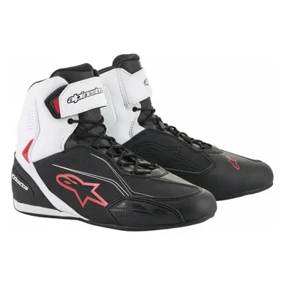 Alpinestars Faster-3 Shoes Black/White/Red Boty