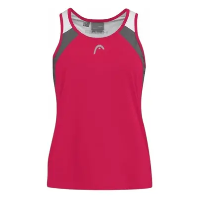 Head Club Jacob Tank Top Women Magenta Tenisové tričko