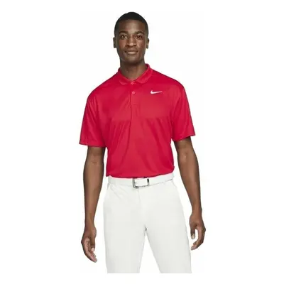 Nike Dri-Fit Victory Mens Golf Red/White Polo košile