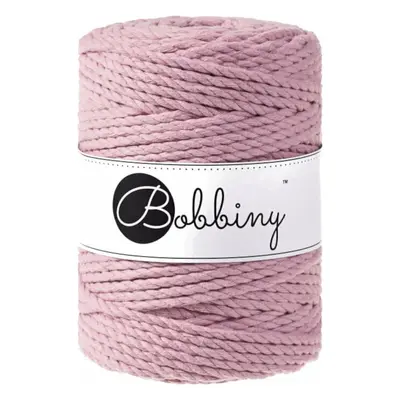 Bobbiny 3PLY Macrame Rope mm m Dusty Pink Šňůra