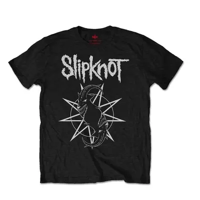 Slipknot Tričko Goat Star Logo Unisex Black