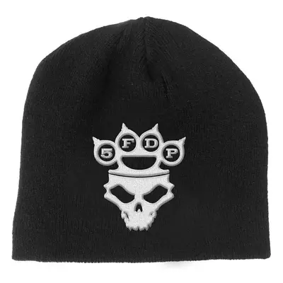 Five Finger Death Punch Čepice Knuckle-Duster Logo & Skull Black