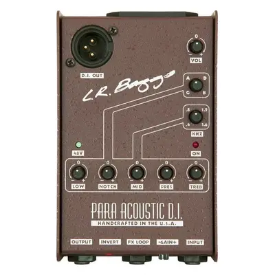 L.R. Baggs Para Acoustic DI Preamp + DI Kytarový efekt