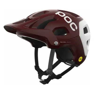 POC Tectal Race MIPS Garnet Red/Hydrogen White Matt Cyklistická helma