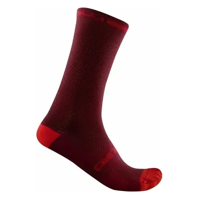 Castelli Superleggera T Sock Bordeaux S/M Cyklo ponožky