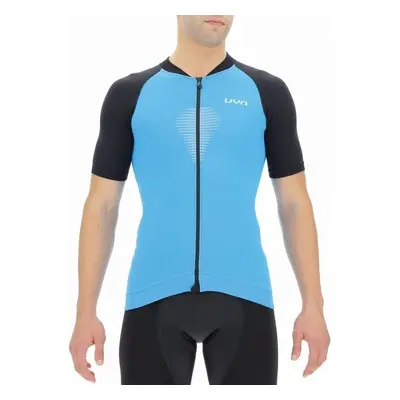 UYN Granfondo OW Biking Man Short Sleeve Dres Danube Blue/Blackboard