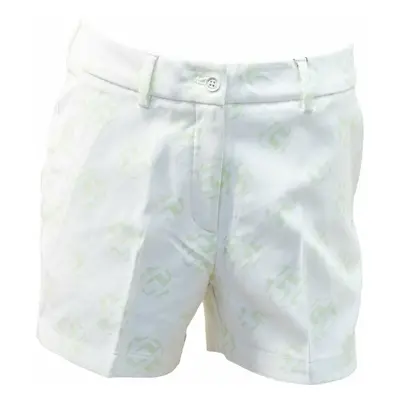 J.Lindeberg Gwen Printed Golf Short White Sphere Dot Kraťasy