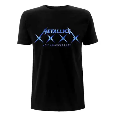 Metallica Tričko XXXX Unisex Black