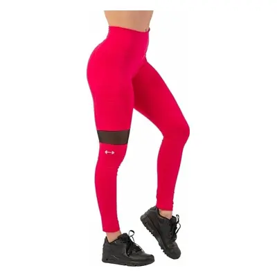 Nebbia Sporty Smart Pocket High-Waist Leggings Pink Fitness kalhoty